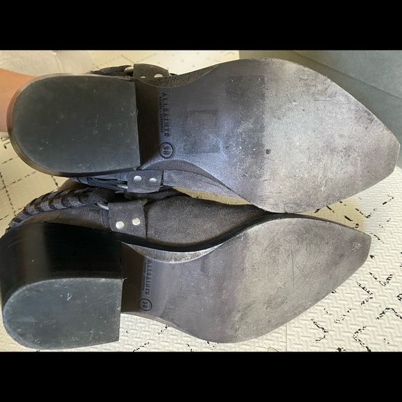ALLSAINTS Suede Marley Boot Harness - Picture 9 of 10